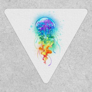 Rainbow jellyfish patch