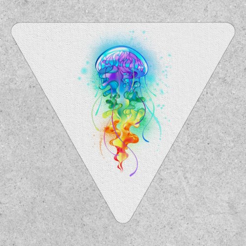 Rainbow jellyfish patch