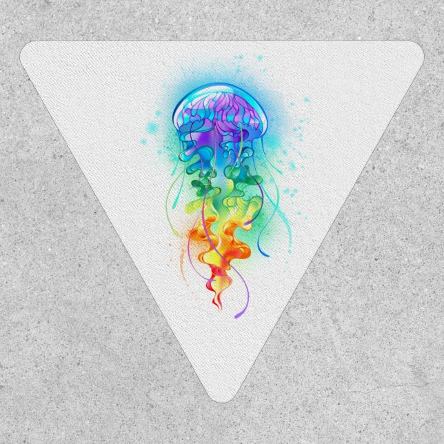 Rainbow jellyfish patch (Front)