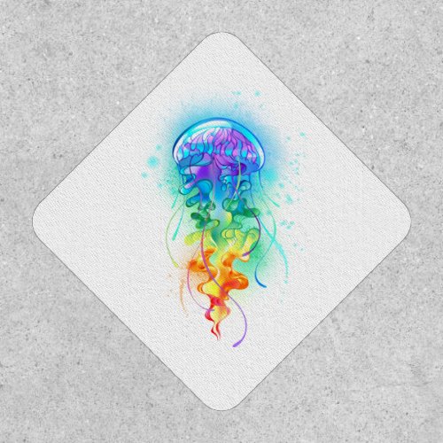 Rainbow jellyfish patch