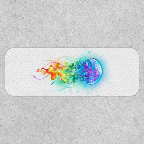 Rainbow jellyfish patch