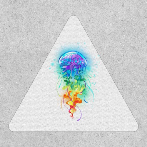 Rainbow jellyfish patch