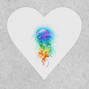 Rainbow jellyfish patch