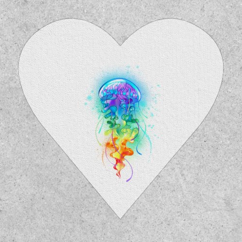 Rainbow jellyfish patch