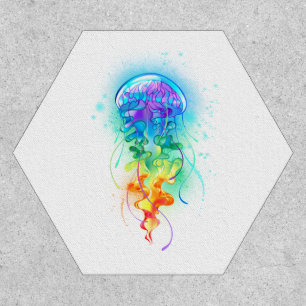Rainbow jellyfish patch
