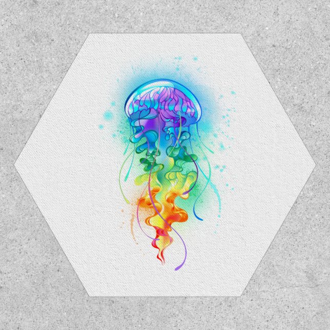 Rainbow jellyfish patch (Front)