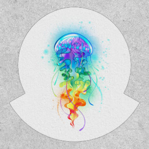 Rainbow jellyfish patch