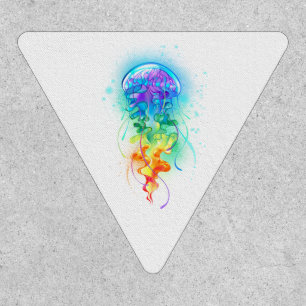 Rainbow jellyfish patch