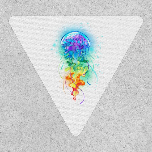 Rainbow jellyfish patch (Front)