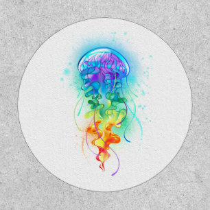 Rainbow jellyfish patch