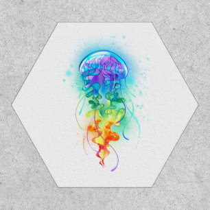 Rainbow jellyfish patch