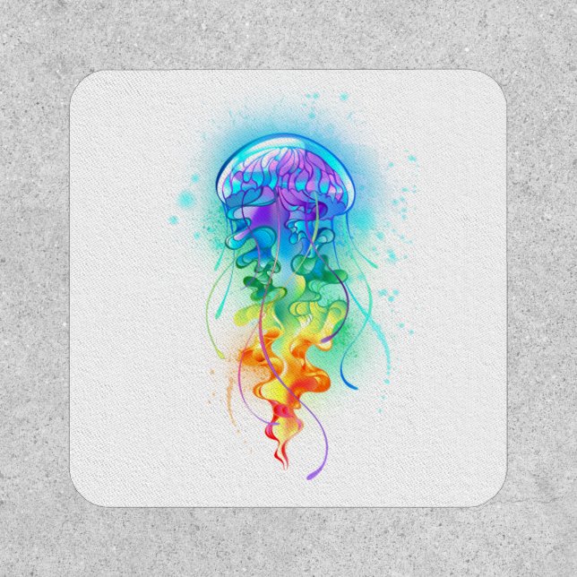 Rainbow jellyfish patch (Front)