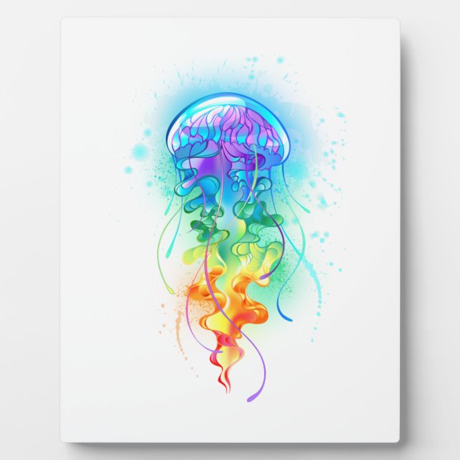 Rainbow jellyfish plaque (Front)