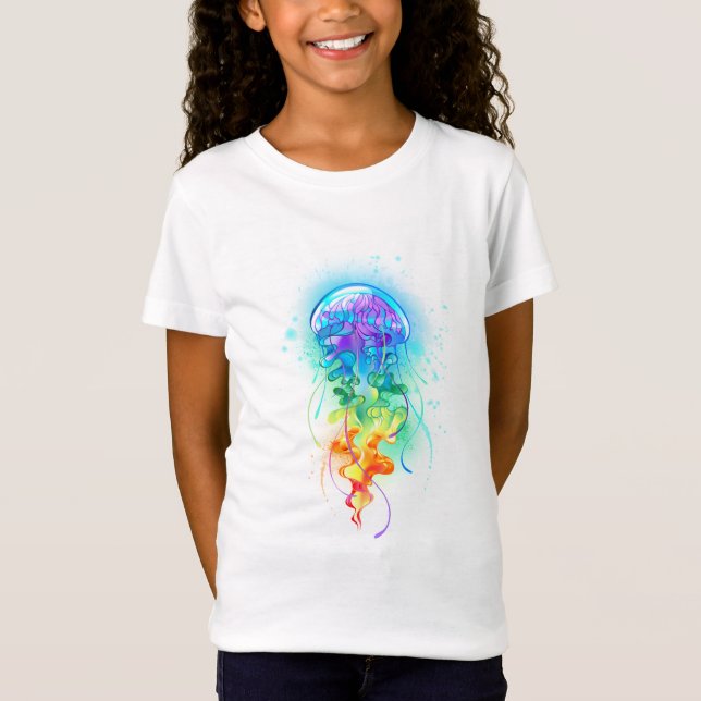 Rainbow jellyfish T-Shirt (Front)