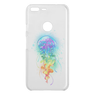 Rainbow jellyfish uncommon google pixel XL case