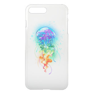 Rainbow jellyfish iPhone 8 plus/7 plus case