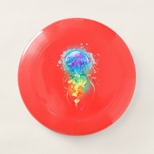 Rainbow jellyfish Wham-O frisbee