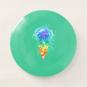 Rainbow jellyfish Wham-O frisbee