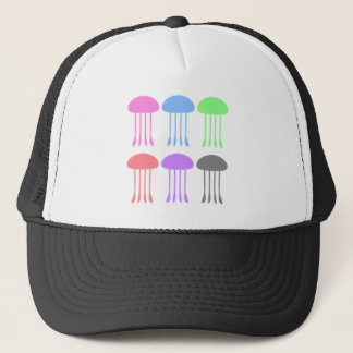 Rainbow Jellyfishes on Parade Trucker Hat