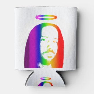 Rainbow Jesus Can Cooler