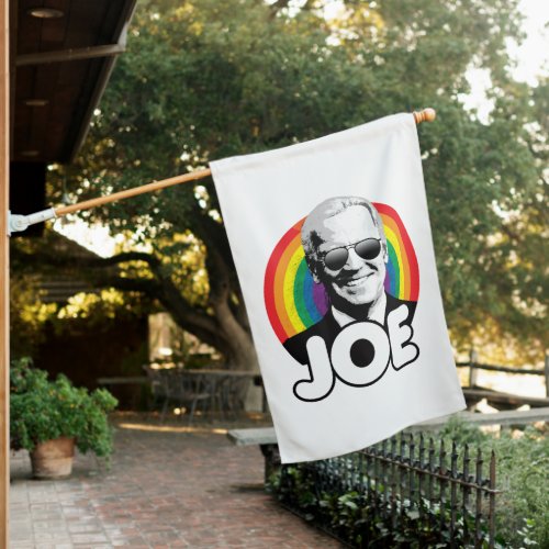 Rainbow Joe House Flag