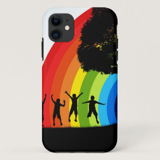 Rainbow Joy iPhone 11 Case