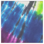 Rainbow Kaleidoscope Tie-Dye Fabric
