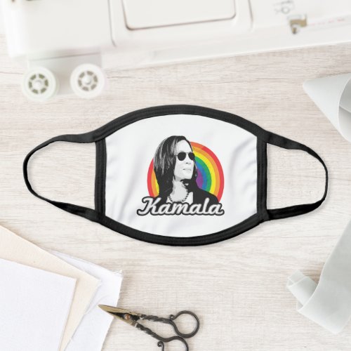 Rainbow Kamala Aviators Face Mask