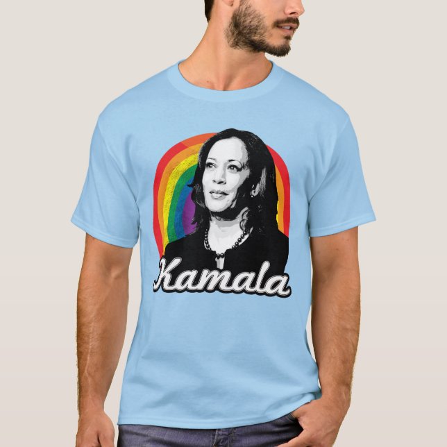 Rainbow Kamala T-Shirt (Front)