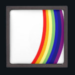 Rainbow Keepsake Box<br><div class="desc">3" Square Gift Box</div>