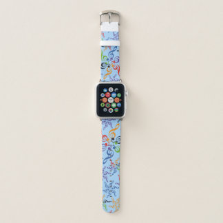 Rainbow Key Sun Music Apple Watch Band