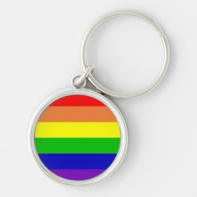 Rainbow-keychain Keychain (Front)