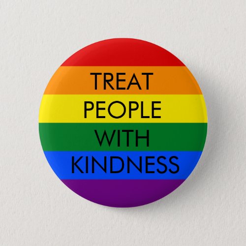 Rainbow Kindness Standard Button