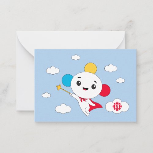 Rainbow King Note Card