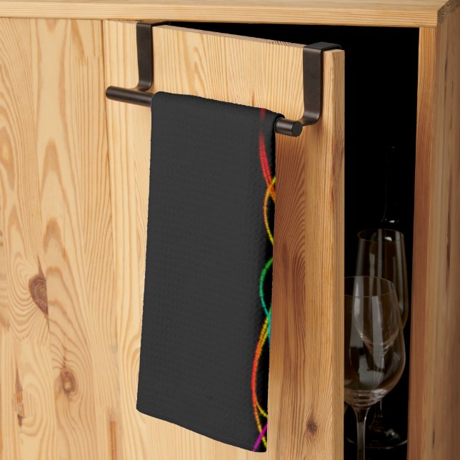Rainbow Kitchen Towel (Thirds Fold)