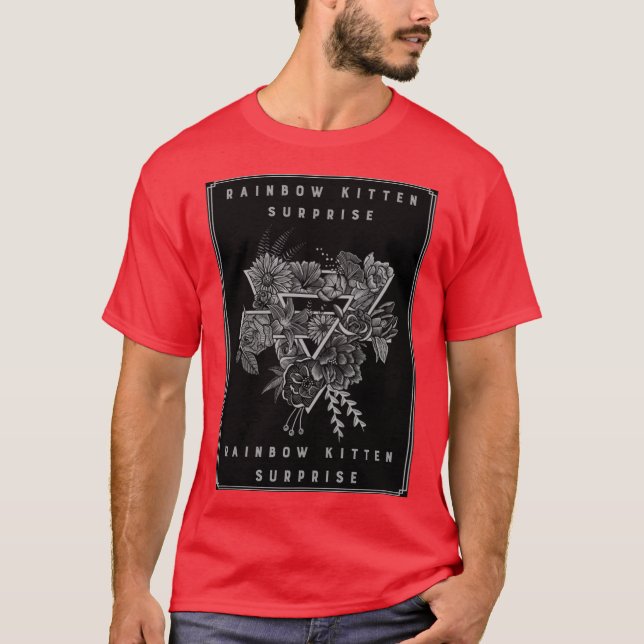Rainbow Kitten Surprise Band Musicour family T-Shirt (Front)