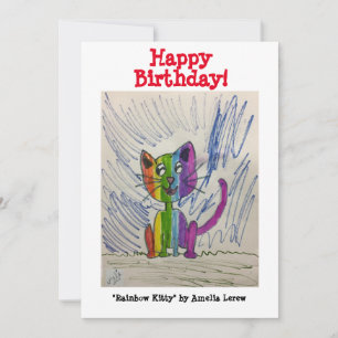 Rainbow Kitty #220101 Card