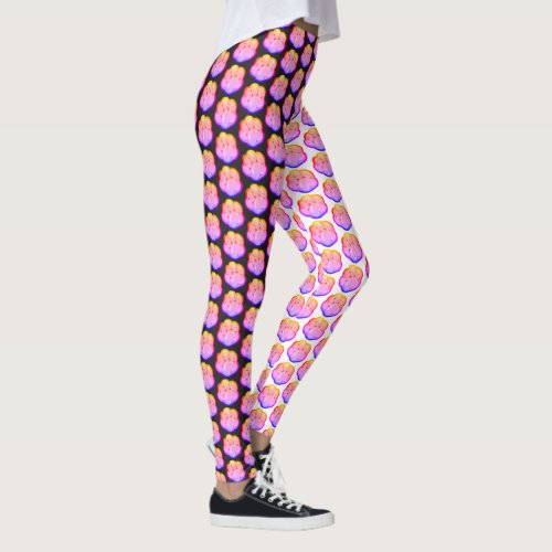 Rainbow Kitty Paw All_Over_Print Leggings