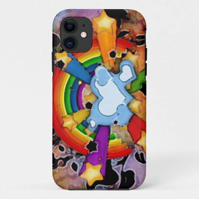 Rainbow L huile_iphone5 Case-Mate iPhone Case (Back)