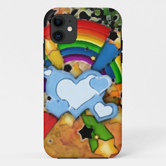 Rainbow L huile_iphone 5 Case-Mate iPhone Case (Back)