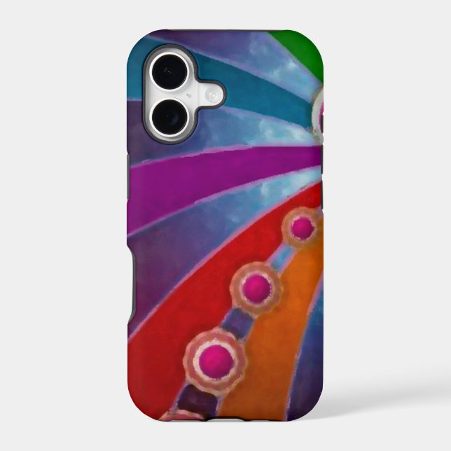 Rainbow L huile_iphone 5 Iphone Case (Back)