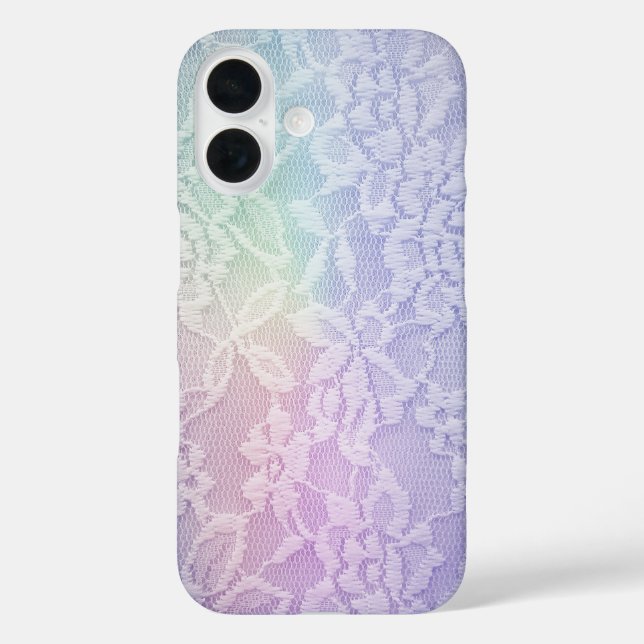 Rainbow Lace Case-Mate iPhone Case (Back)