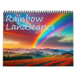 Rainbow Landscapes Calendar