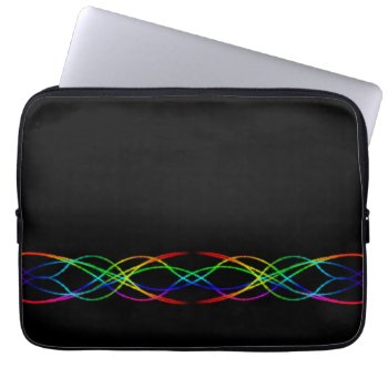 Rainbow Laptop Sleeve by CBgreetingsndesigns at Zazzle