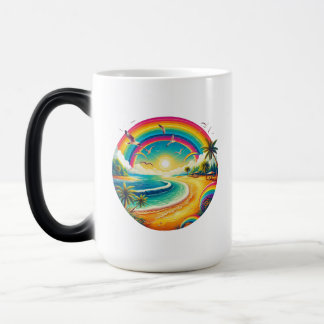 Rainbow Large Morphing Color Morph Mug