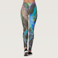 Gold Lattice Capri Leggings Golden Black, Zazzle