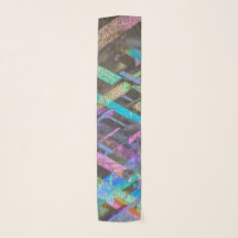 Rainbow Lattice Sunstone Scarf