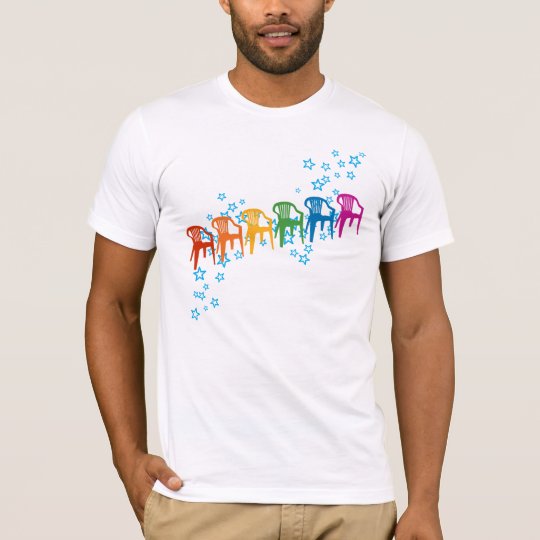 Rainbow Lawn Chairs T-Shirt