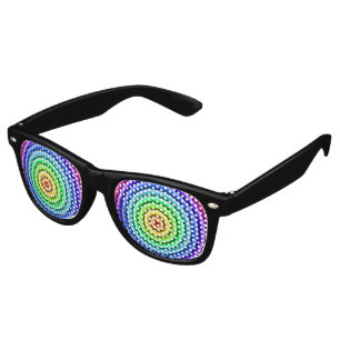Rainbow Lenses Retro Sunglasses