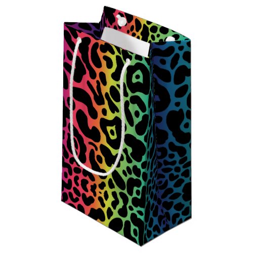 Rainbow Leopard Gift Bag